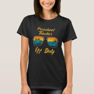 Camiseta Profesora de guardería preescolar fuera de servici