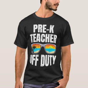 Camiseta Profesora de guardería preescolar fuera de servici