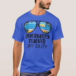 Camiseta Profesora de guardería sin cargo Gafas de sol Suma