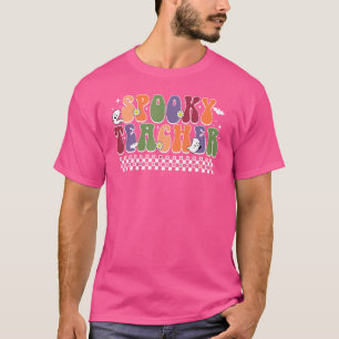 Camiseta Profesora de Halloween de la vida de un retro fant