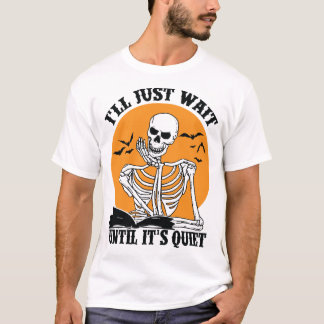 Camiseta Profesora de Halloween esperaré hasta que esté cal