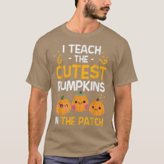 Camiseta Profesora de Halloween Maestría de jardines de inf