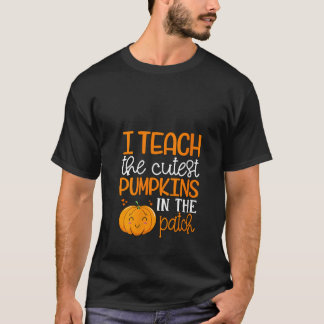 Camiseta Profesora de Halloween para mujeres Enseño las cal