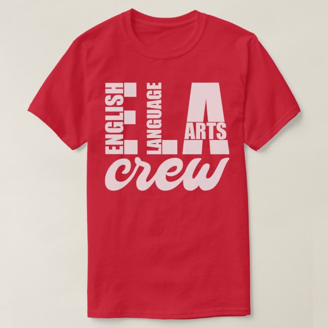 Camiseta Profesora de inglés de ELA (Diseño del anverso)