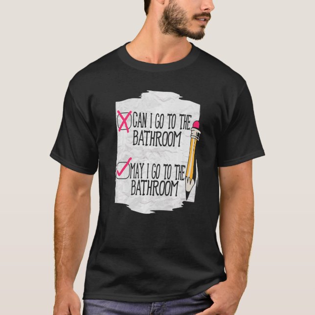 Camiseta Profesora de inglés de Grammar School Gramática (Anverso)