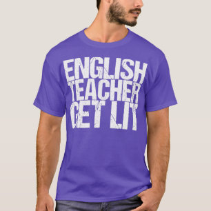 Camiseta Profesora de inglés recibe luz