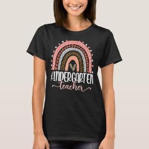 Camiseta Profesora de kindergarten enseñan amor inspirar pr