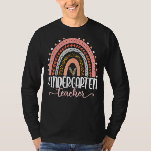 Camiseta Profesora de kindergarten enseñan amor inspirar pr