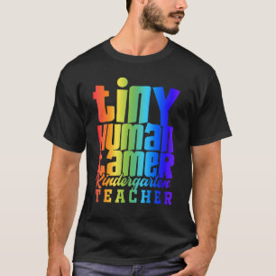 Camiseta Profesora de kindergarten pequeño personal de Tame
