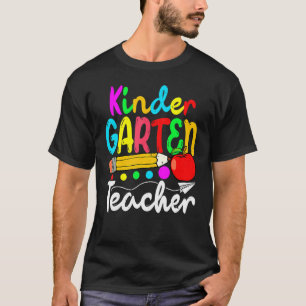 Camiseta Profesora de kindergarten regresó a la escuela el 