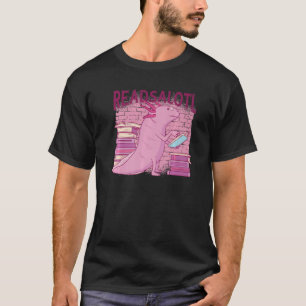 Camiseta Profesora de la Biblioteca Axolotl lee ropa de lib