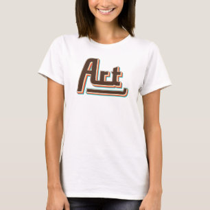 Camiseta Profesora de la Escuela de Arte Retro Vintage Clás