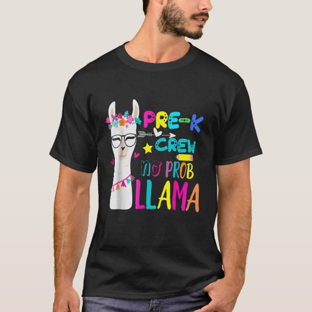 Camiseta Profesora De La Tripulación De Preescolar De Vuelt (Anverso)