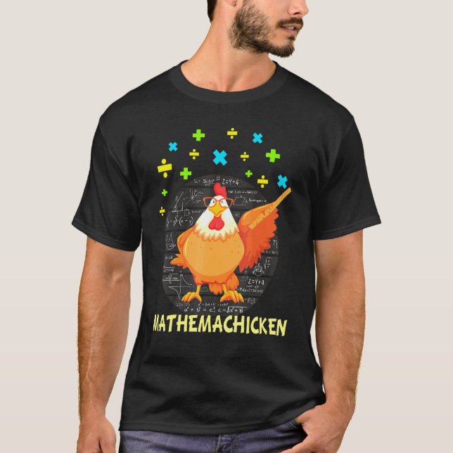 Camiseta Profesora de Matemáticas Amantes de las Matemática (Anverso)
