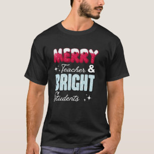 Camiseta Profesora de merry y profesora de estudiantes bril