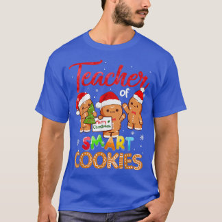 Camiseta Profesora De Navidades De Cookies Inteligentes Fes
