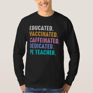 Camiseta Profesora de Pe Educada Vacunada
