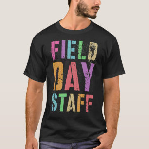 Camiseta Profesora de personal del día de campo estoy aquí