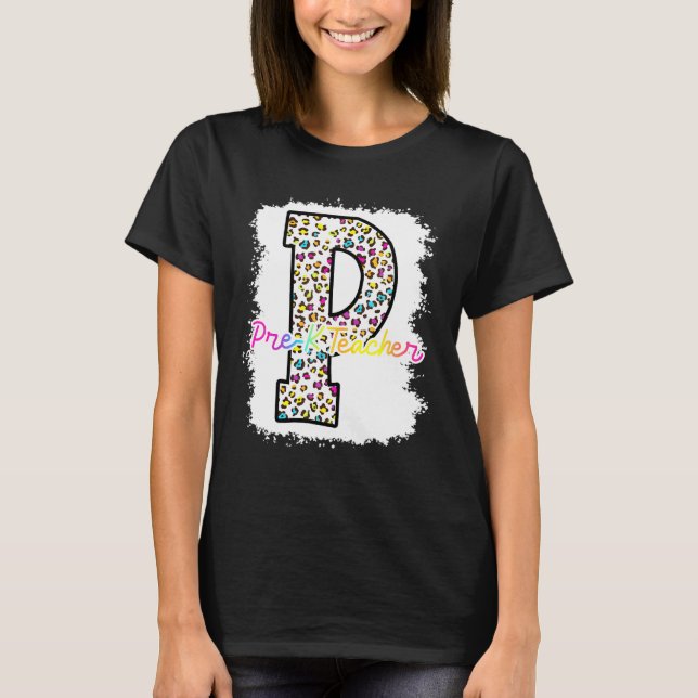 Camiseta Profesora de Pre K (Anverso)