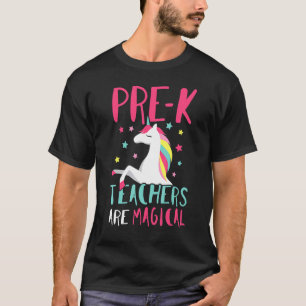 Camiseta Profesora de Pre K Unicorn