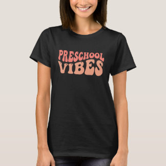 Camiseta Profesora de Preescolar Vibes