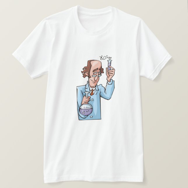 Camiseta Profesora de Química (Anverso del diseño)