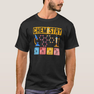 Camiseta Profesora de Química Elementos Químicos Teatro de