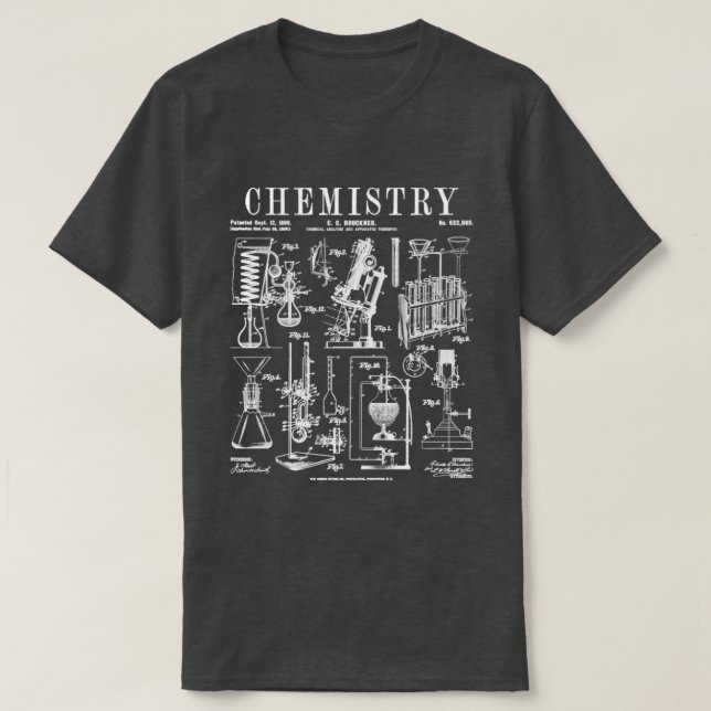 Camiseta Profesora de Química Laboratorio de Ciencias Estud (Diseño del anverso)