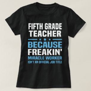 Camiseta Profesora de quinto grado