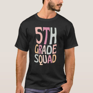 Camiseta Profesora de Quinto Grado Retro de Quinto Grado Es