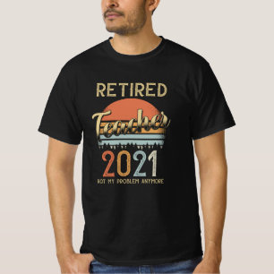 Camiseta Profesora de Regalo de Jubilación 2021