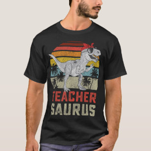 Camiseta Profesora de Rex Dinosaur Saurus Family