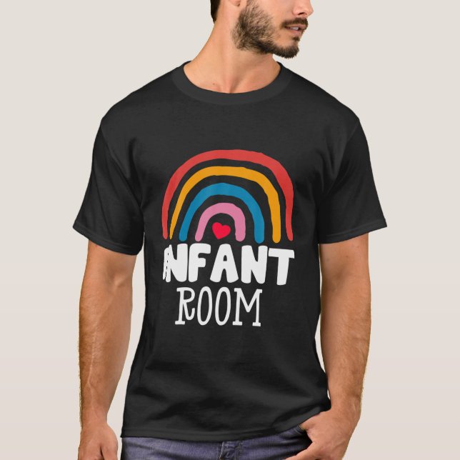 Camiseta Profesora de Sala Infantil Proveedor de Cuidado Di (Anverso)