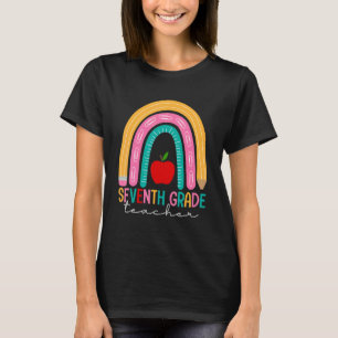 Camiseta Profesora De Séptimo Grado De Vuelta A La Escuela 