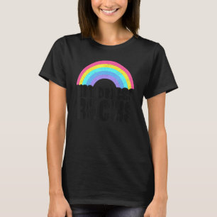 Camiseta Profesora de Sped Anti bullying Hippie Rainbow Kin