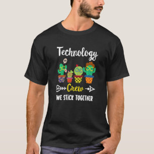 Camiseta Profesora de Tecnología de Equipo de Cactus de Tec