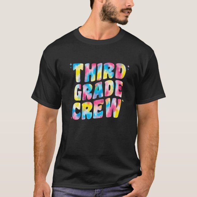 Camiseta Profesora De Tercer Grado Niños Mujeres Tye 3er Rg (Anverso)