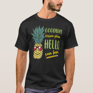 Camiseta Profesora de vacaciones de verano lección de despe