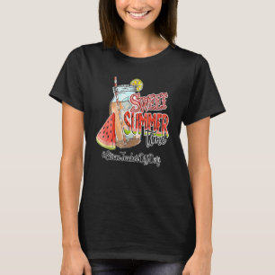 Camiseta Profesora de vapor fuera de servicio Verano Romper