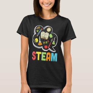 Camiseta Profesora De Vapor Y Estudiante De Vuelta Al Estad