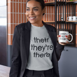 Camiseta Profesora de Vocabulario de Ayuda Elemental Ligera