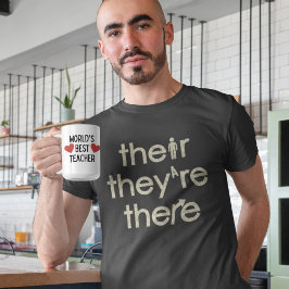 Camiseta Profesora de Vocabulario de Ayuda Elemental Oscura