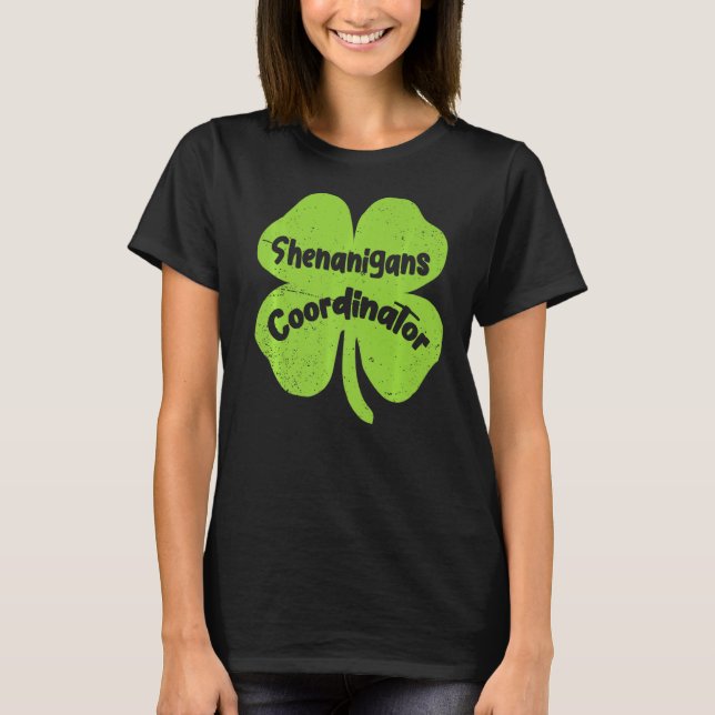 Camiseta Profesora del Coordinador de Shenanigans de Irland (Anverso)