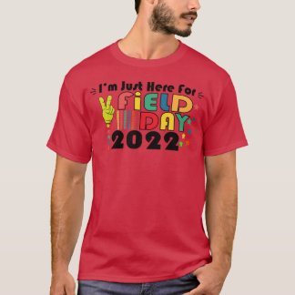 Camiseta Profesora Del Día De La Escuela, Estoy Acá Para El