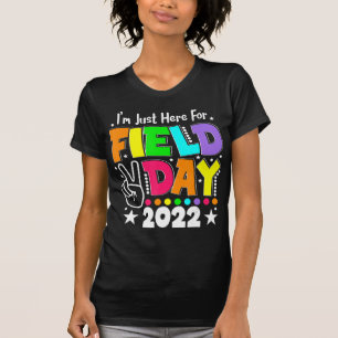 Camiseta Profesora del Día de la Escuela, estoy aquí por el
