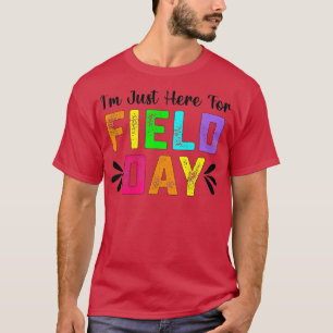 Camiseta Profesora del Día de la Escuela, estoy aquí por el