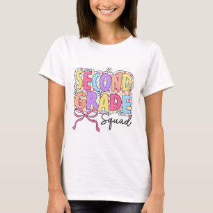 Camiseta Profesora del escuadrón de segundo grado chica coq