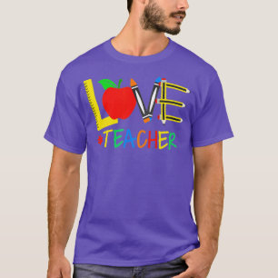 Camiseta Profesora día de San Valentín - Enseñadora de cuid