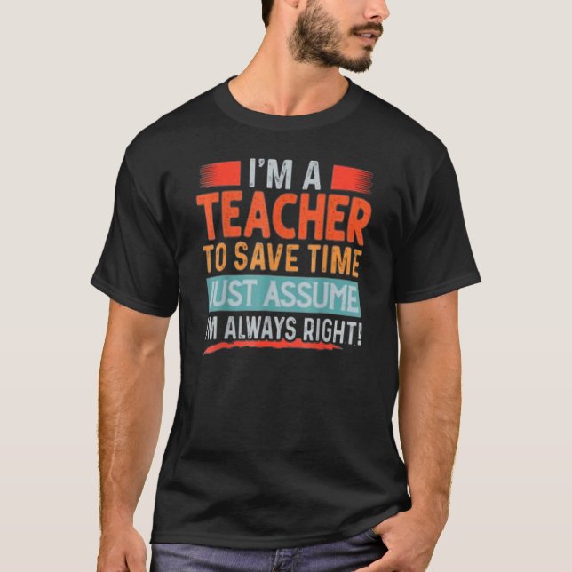 Camiseta Profesora divertida de escuela educadora profesora (Anverso)