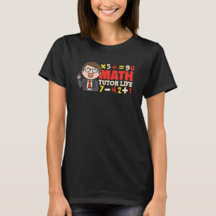 Camiseta Profesora divertida de matemáticas - Tut de educac